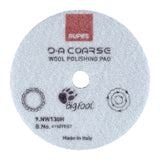 RUPES 5" D‑A Coarse Wool Polishing Pad for Dual Action Polishers, 9.NW130H, back grip view