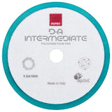 RUPES 7" D-A Intermediate Light Blue Cut & Finish Foam Pad, 9.DA180B, 3