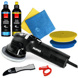 RUPES BigFoot LHR12E Duetto 5" (125mm) Random Orbital Sander Polisher Starter / Basic Kit, LHR12E/US/BAS