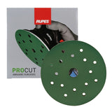 RUPES PROCUT 5" 17-Hole Film Abrasive Vacuum Sanding Discs, Ceramic-A/O Blend