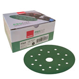 RUPES PROCUT 5" 17-Hole Film Abrasive Vacuum Sanding Discs, Ceramic-A/O Blend, 2
