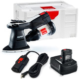 RUPES iBrid Mini Flex Power HSS73 Delta 4"x6"x6" Orbital Sander Kit, HSS73/BETA plus 9HP180LT/US AC-DC power adapter cable