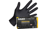 SAS Safety Raven Glove Series, 6 mil Nitrile Powder-Free, Box of 100