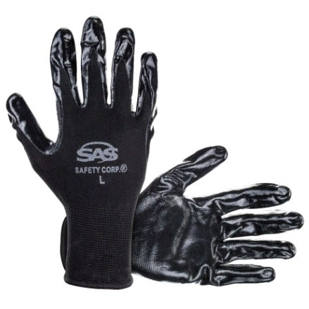 SAS Safety PAWZ Nitrile Coated Gloves, 1