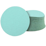 Sandwox 136 Green Eco Speedfix Series 6" Grip Solid Sanding Discs, 2