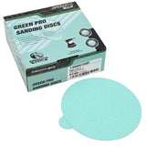 Sandwox 136 Green Eco Speedfix Series 6" Solid PSA Sanding Discs