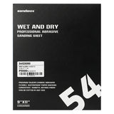Sandwox 54 Series Wet and Dry Professional Abrasive Sanding Sheets, image of outer sleeve