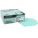 Sandwox 136 Green Eco Speedfix Series 6" Solid PSA Sanding Discs, 4