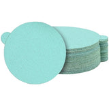 Sandwox 136 Green Eco Speedfix Series 6" Solid PSA Sanding Discs, 2