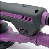 Sandwox 5" Brushless Electric Sander, 3mm Random Orbit, 400W, SX553US, close up of speed dial.