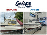 Surf-ACE Marine M-12 & M-40, before and after image