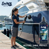 Surf-ACE Marine M-40 Ultra-Fine Marine Compound, 1Kg, M-40001, polishing boat image, 1