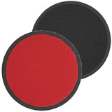 Surf-ACE 6" P40 Finishing Black Foam Grip Buff Pad, 2-Pack, 91211, front and back