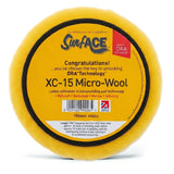 Surf-ACE 7" XC-15 Gold Micro-Wool Grip Buff Pad, 90026