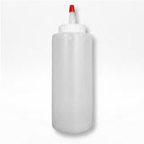 Detailer Dispenser Bottle, Wide Mouth with Yorker Cap, HDPE, 12 Ounce