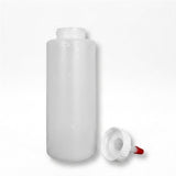 Detailer Dispenser Bottle, Wide Mouth with Yorker Cap, HDPE, 12 Ounce, 2
