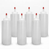 Detailer Dispenser Bottle, Wide Mouth with Yorker Cap, HDPE, 12 Ounce, 6-Pack