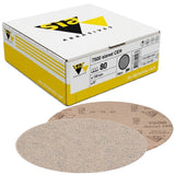 Sia 7500 Sianet CER 6" Ceramic Mesh Sanding Discs, image of box and sanding discs displayed.
