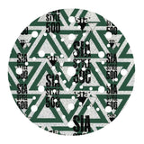 Sia 5500 Siastyle 6" Ceramic Film Multi-Hole Siafast Grip Sanding Discs, 500 Grit