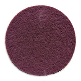 sia 6120 siafleece 6" Grip Nonwoven Abrasive Discs, Very Fine (Maroon), image of abrasive facing side of disc