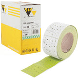 Sia 1550 Siapower 2.75" S-Performance Multi-Hole Siafast Grip Sanding Rolls, showing box and abrasive roll