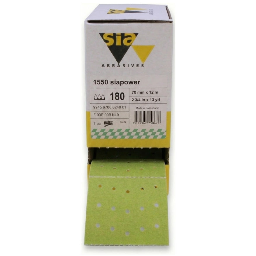 50 SIA Siaflex S-Performance Schleifscheiben 150 Mm – Wählbar P40 Oder P60, 57-Loch