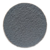 sia 6120 siafleece 6" Grip Nonwoven Abrasive Discs, Ultra Fine (Gray), image of the front abrasive side of disc