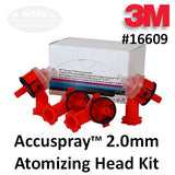 3M Accuspray Atomizing Head Refill Kit, 2.0mm, Part #16609