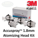 3M Accuspray Atomizing Head Refill Kit, 1.8mm, Part #16611