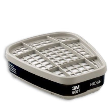 3M Organic Vapor Cartridges, 6001