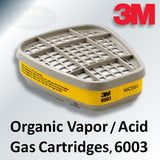 3M Organic Vapor & Acid Gas Cartridges, 6003