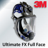 3M Ultimate FX Series Full Face Respirator