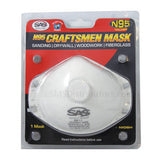 SAS Safety N95 Valved Particulate Respirator, 8611