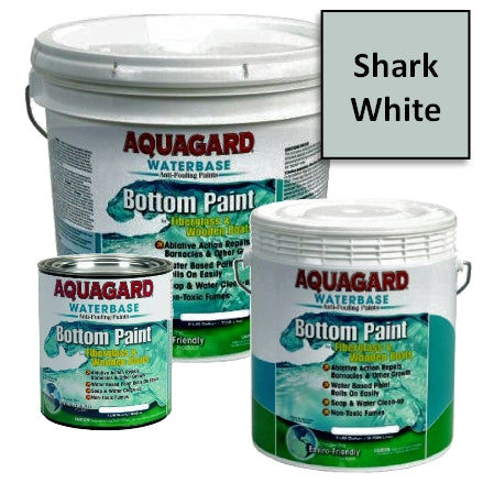 Aquagard Antifouling Boat Bottom Paint, Shark White
