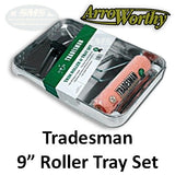 Arroworthy Tradesman 9" Metal Tray Roller Set, 9SS