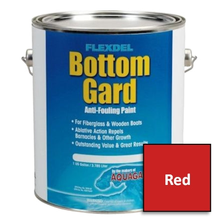 Bottom Gard Antifouling Paint, Red, 60102