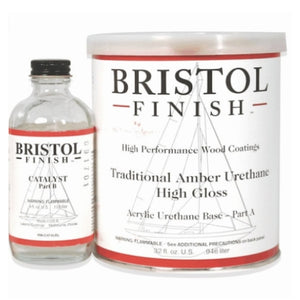 Bristol Finish Traditional Amber Urethane Wood Finish, 1 Qt Kit, BF-QA
