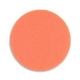 Buff & Shine 5.5" Euro Foam Orange Flat Face Pad, Medium Cutting, 580G, 2