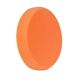 Buff & Shine 6.5" Euro Foam Orange Flat Face Pad, Medium Cutting, 6515HOG, 2