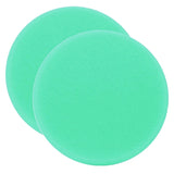 Buff & Shine 6.5" Foam Green Beveled Face Pad, Polishing, 614G, 3