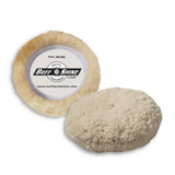 Buff & Shine 3" Mini Wool Compounding Pad, 2-Pack