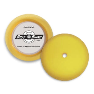 Buff and Shine® 334BN Uro-Tec 3-Inch Yellow Polishing Foam Pad - 2 Pac —  Detailers Choice Car Care