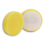 Buff & Shine 4" Foam Pad, Yellow, Medium Compounding, 2-Pack, 430G 