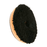 Buff & Shine 5.5" Microfiber Black and Orange Buff Pad, Cutting / Polishing, 580MFP