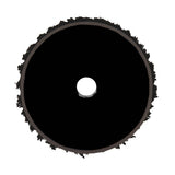 Buff & Shine 5.5" Microfiber Black and Black Buff Pad, Finishing, 520MFP
