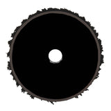 Buff & Shine 6.5" Microfiber Black and Black Buff Pad, Finishing, 620MFP