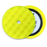 Buff & Shine 8" Center Ring Foam Convoluted Waffle Buff Pad Collection
