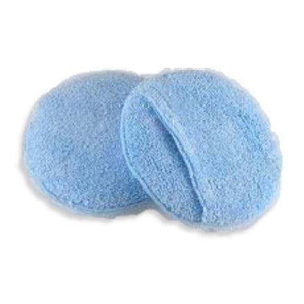 Buff & Shine Applicator Pad, Round Microfiber with Pocket (6-Pack), MFAR6