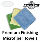 Buff & Shine Premium Microfiber Finishing Towels, MF1 Series