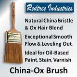 Redtree China-Ox Paint and Varnish Brush Collection, 2